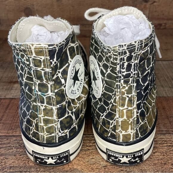 Converse chuck 70 Hi  "Animal Print" unisex Women's Sz 8.5 Men’s 6.5 / 167485C - Picture 4 of 8